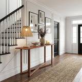 Macaria Console Table, Walnut