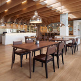 Plano Dining Table, Brown