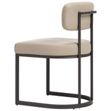 Velar Dining Chair, Beige/Gray, Set of 2