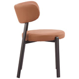 Prairie Dining Chair, Brown, Set of 2