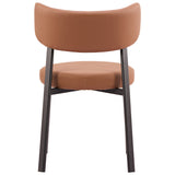 Prairie Dining Chair, Brown, Set of 2
