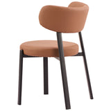 Prairie Dining Chair, Brown, Set of 2