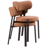 Prairie Dining Chair, Brown, Set of 2