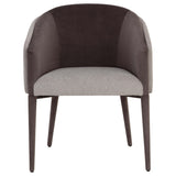 Sheva Dining Chair, Ernst Sandstone/Meg Ash, Set of 2-Furniture - Dining-High Fashion Home