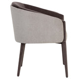 Sheva Dining Chair, Ernst Sandstone/Meg Ash, Set of 2-Furniture - Dining-High Fashion Home