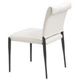 Freesia Dining Chair, White, Set of 2