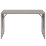 Verin Bar Table, Taupe-Furniture - Accent Tables-High Fashion Home