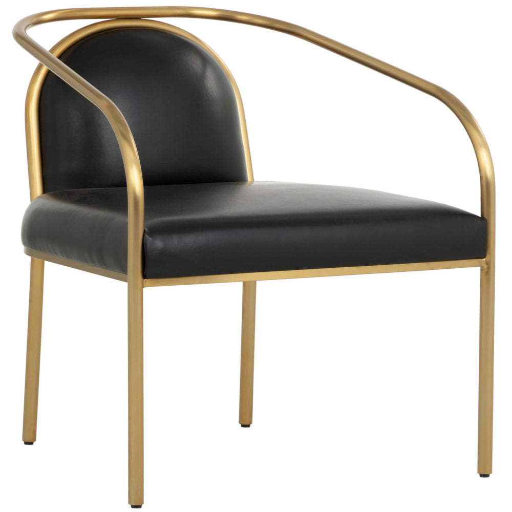 Cicero Dining Arm Chair, Cantina Black