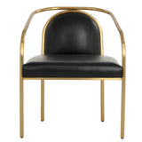 Cicero Dining Arm Chair, Cantina Black