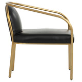 Cicero Dining Arm Chair, Cantina Black