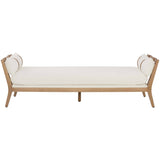 Adelina Daybed, Heather Ivory-Furniture - Bedroom-High Fashion Home