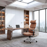 Portia Office Chair, Brown