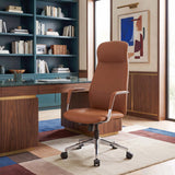 Rosalind Office Chair, Brown