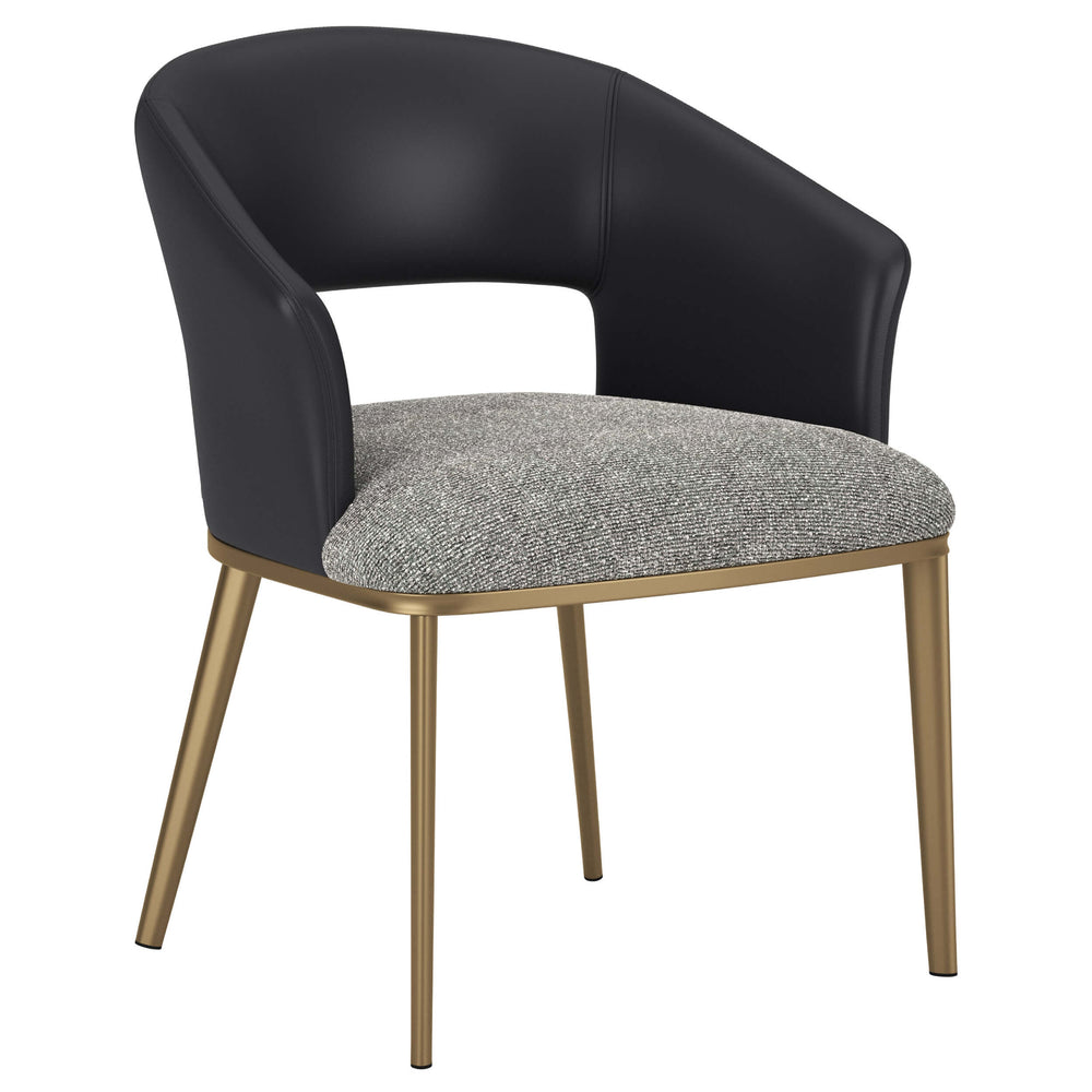 Edmond Dining Chair, Gray, Set of 2