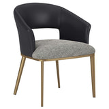 Edmond Dining Chair, Gray, Set of 2