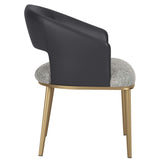 Edmond Dining Chair, Gray, Set of 2