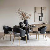 Edmond Dining Chair, Gray, Set of 2