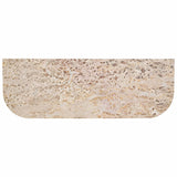 Rochester Console Table, Beige/Brass