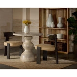 Horton Leather Dining Chair, Sahara Sand, Set of 2