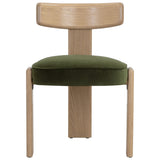 Horton Dining Chair, Forest Green, Set of 2