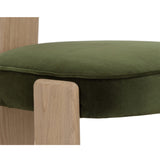 Horton Dining Chair, Forest Green, Set of 2