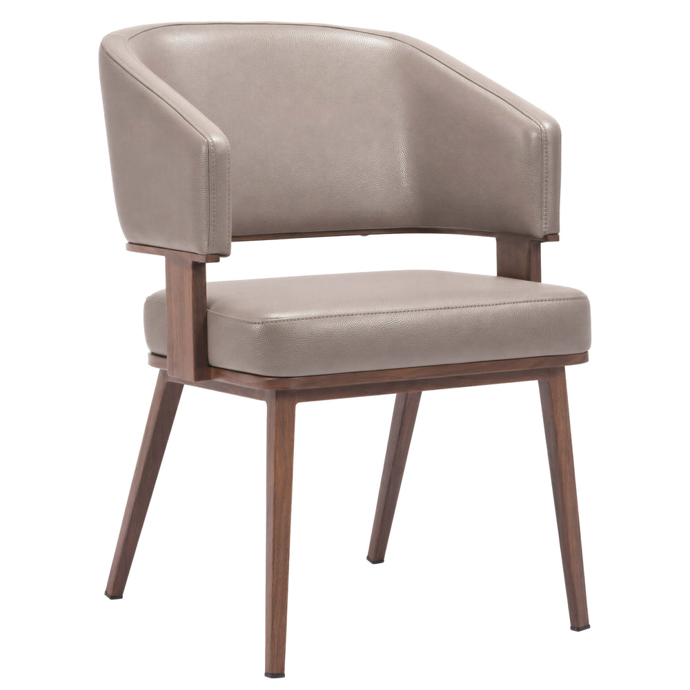 Poise Dining Chair, Brown, Set of 2