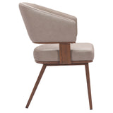 Poise Dining Chair, Brown, Set of 2