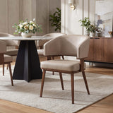 Poise Dining Chair, Brown, Set of 2