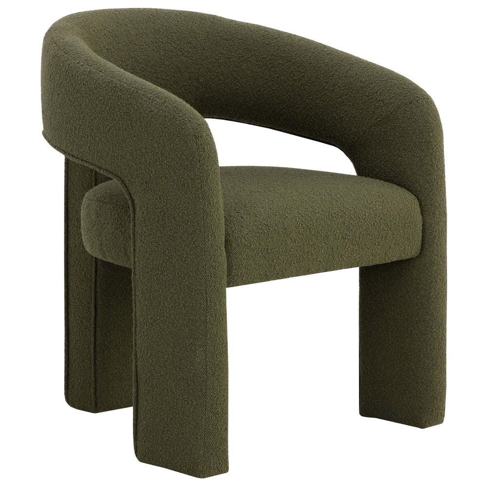 Isidore Dining Arm Chair, Copenhagen Olive-Furniture - Dining-High Fashion Home