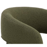 Isidore Dining Arm Chair, Copenhagen Olive-Furniture - Dining-High Fashion Home