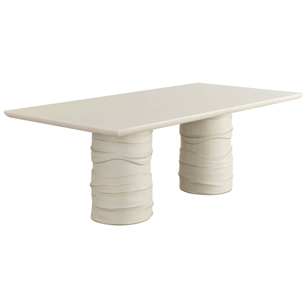 Alanya Rectangular Dining Table, Summer Sand-Furniture - Dining-High Fashion Home
