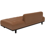 Ilyana Leather Daybed, Aline Butternut-Furniture - Benches-High Fashion Home