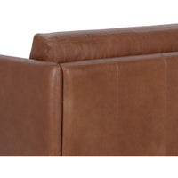 Saul Leather Sofa, Shalimar Tobacco-Furniture - Sofas-High Fashion Home