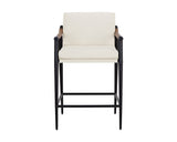 Meadow Counter Stool, Heather Ivory Tweed-Furniture - Dining-High Fashion Home