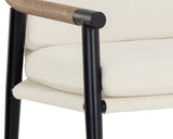 Meadow Counter Stool, Heather Ivory Tweed-Furniture - Dining-High Fashion Home