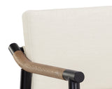 Meadow Counter Stool, Heather Ivory Tweed-Furniture - Dining-High Fashion Home