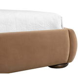 Marin Bed, Kona Camel-Furniture - Bedroom-High Fashion Home