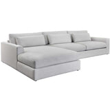 Merrick LAF Chaise Sectional, Ernst Silverstone-Furniture - Sofas-High Fashion Home