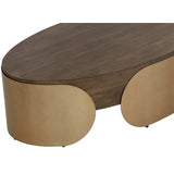 Amarula Coffee Table, Dark Brown