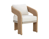 Pylos Outdoor Dining Armchair by Sunpan