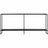 Eiffel Console Table, Black-Furniture - Accent Tables-High Fashion Home