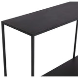Eiffel Console Table, Black-Furniture - Accent Tables-High Fashion Home