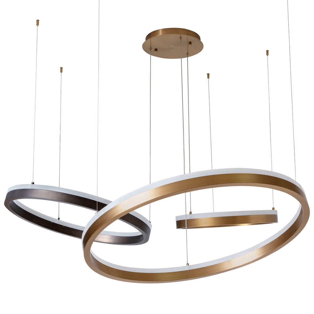 Saphira Chandelier, Gold