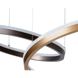 Saphira Chandelier, Gold
