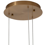 Saphira Chandelier, Gold