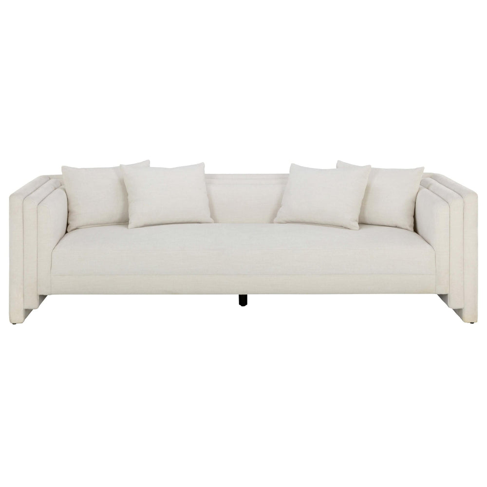 Ivory Color Safa Kira Sofa, Heather Ivory Tweed – High Fashion Home