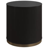 Kalla Side Table, Charcoal