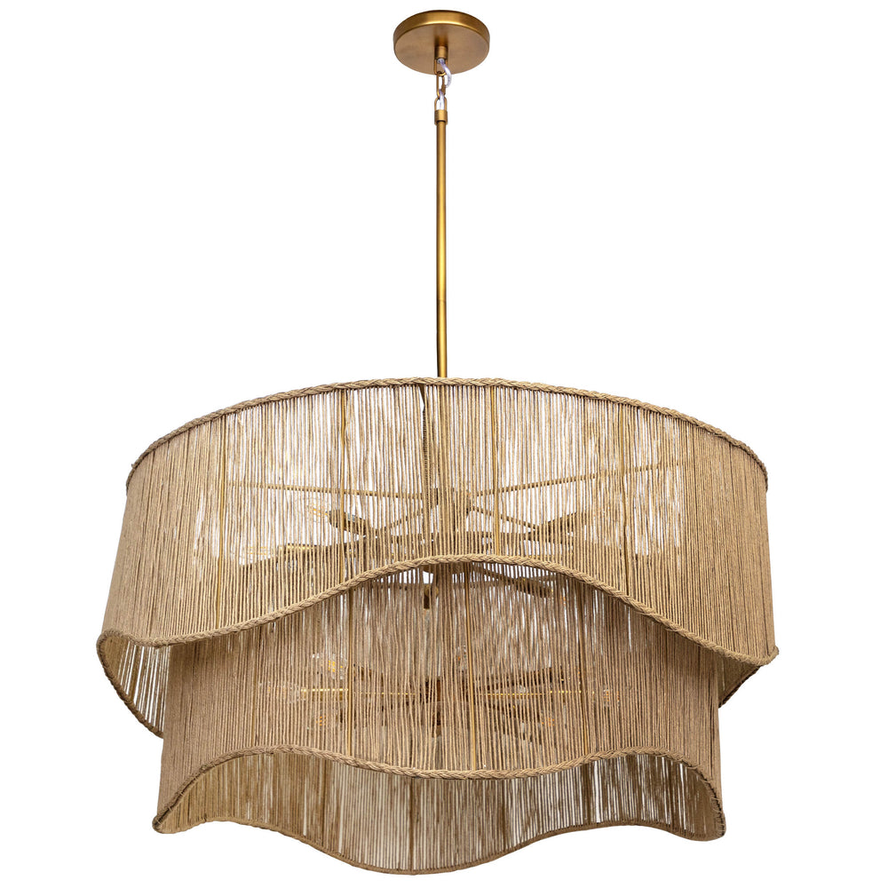 Rhine Chandelier, Natural