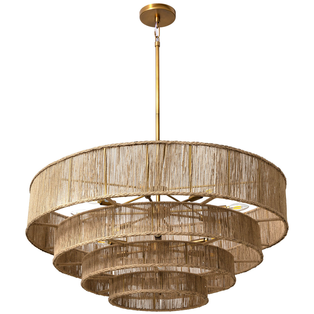 Lumina Chandelier, Natural