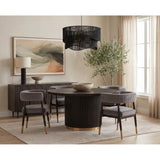 Oletto Table Lamp, Matte Black